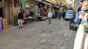 Jerusalem Old City Walking Tour Via Dolorosa Lions Gate to Damascus Gate Wheelchair Accessible