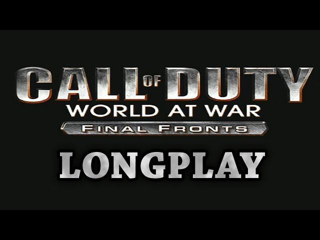 PS2 Longplay [006] Call of Duty: World at War - Final Fronts | Full Walkthrough смотреть онлайн