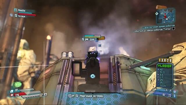 Co-op прохождение Borderlands: The Pre-Sequel [Часть 14] Завод роботов Титан смотреть онлайн