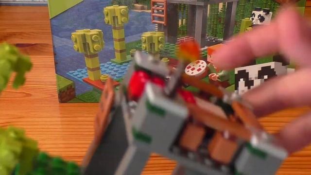 LEGO Minecraft 21158 Питомник панд Обзор набора лего майнкрафт смотреть онлайн