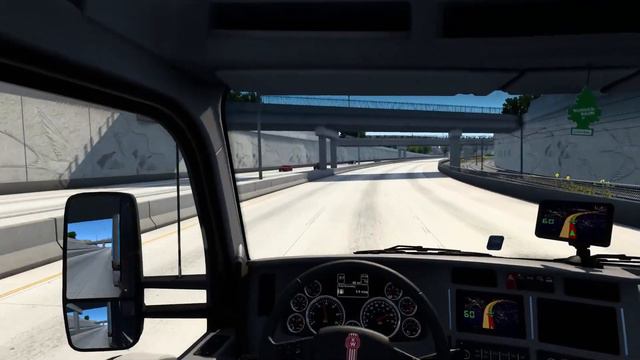 American Truck Simulator Vlog #10 Amazon Combo w/ Kenworth T680 - ATS Vlogs смотреть онлайн