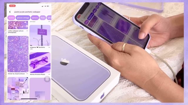 2021 Unboxing Purple iPhone 11 ?? | Setup + Accessories ?? смотреть онлайн