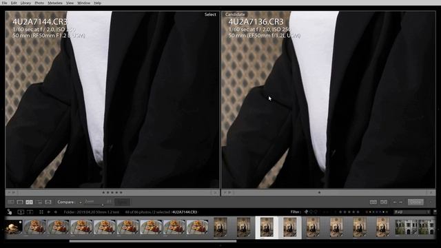 Сравнение Canon RF 50mm 1.2 VS EF 50mm L 1.2