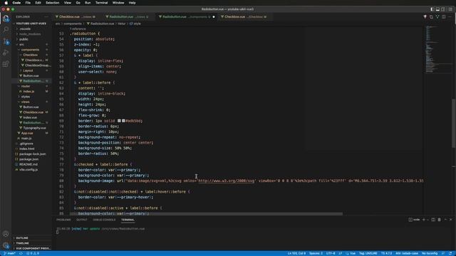 Разработка UI Kit (Vue 3 + Composition API) #4. Компонент Radiobutton и Switch смотреть онлайн