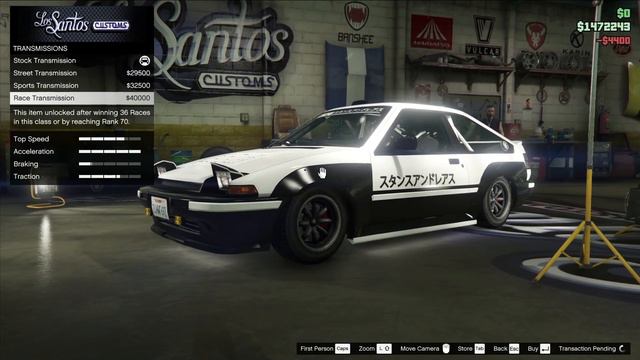 Customized: Karin Futo GTX смотреть онлайн