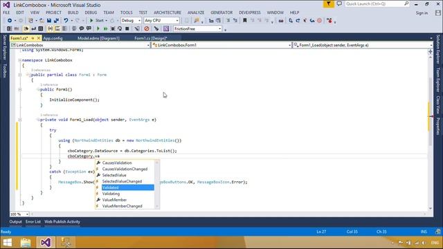 C# Tutorial - How to populate ComboBox with data from Database | FoxLearn смотреть онлайн