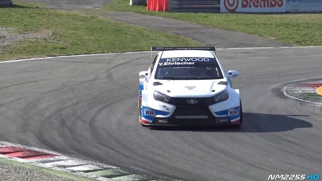 WTCC 2017 Cars Testing @ Monza Circuit - Honda Civic Type R, Volvo S60 TC1 & More! смотреть онлайн