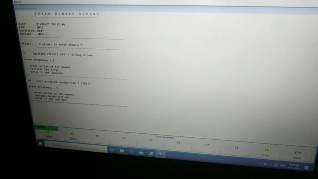 BMW INPA E46 Airbag Abs Ecu Faults смотреть онлайн