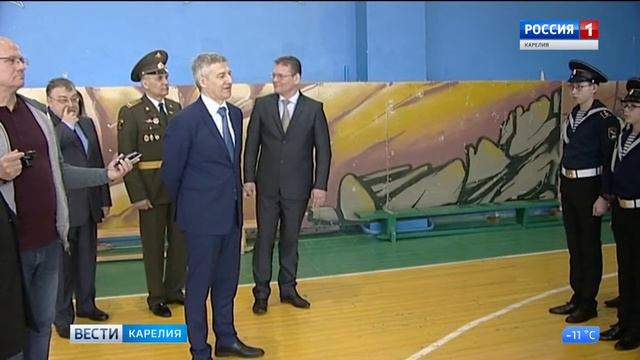 Глава Карелии побывал в Карельском кадетском корпусе смотреть онлайн