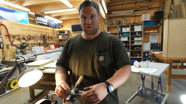 Tormek-T8 im Einsatz: Wie ich Stechbeitel perfekt schärfe | Tischlermeister Siggi ausm Norden смотреть онлайн