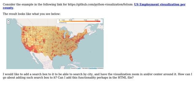 GIS: Adding a search box to a Leaflet.js example смотреть онлайн