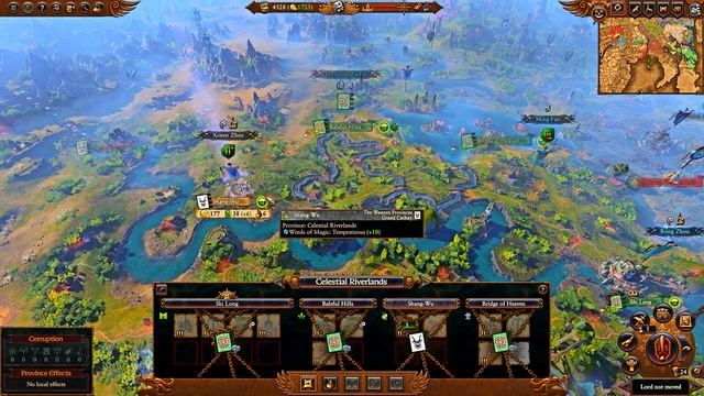 Yuan Bo's Domination of Grand Cathay, Starting Position - Total War: Warhammer 3: Shadows of Change смотреть онлайн
