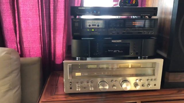 SANSUI G-7500 Marantz CD player CD-6005 Technics tape deck Rs-B29R Mitsubishi audio system SS-152 смотреть онлайн