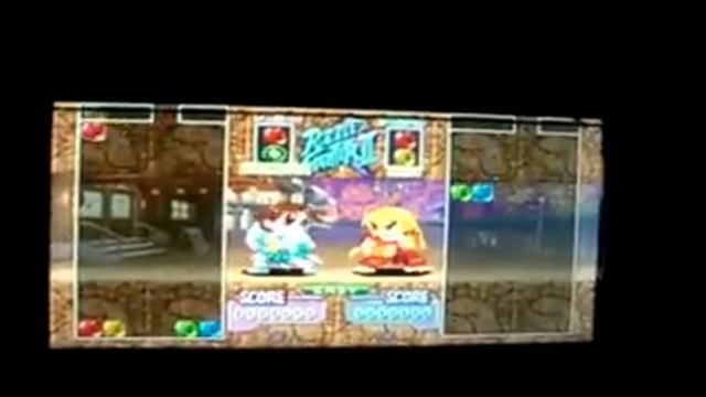 Playing on the PSP: CAPCOM PUZZLE WORLD смотреть онлайн