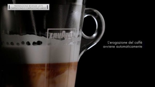 Lavazza Firma LF1050 Preparazione cappuccino