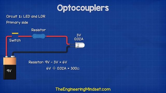 How Optocouplers work - opto-isolator solid state relays phototransistor смотреть онлайн