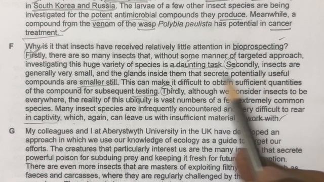 IELTS Cambridge 14 Test 3 Passage 2 AC Reading logical explanation I Saving bugs to find new drugs смотреть онлайн