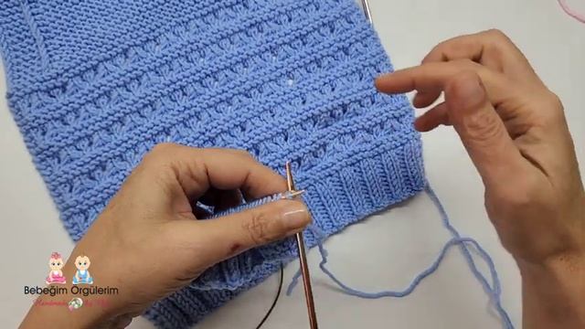 1 Yumak 1 Yelek 1 Yaş Kolay Bebek Yeleği - Melih Yelek Modeli