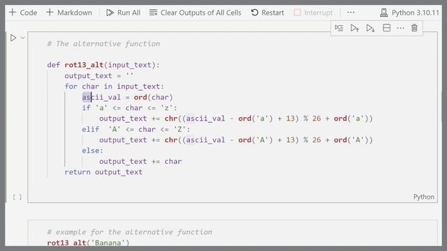 Implementing Cryptographic Cipher (ROT13) in 3 Ways in Python смотреть онлайн