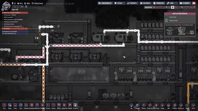 Gas Storage Tanks! - Ep. 17 - Oxygen Not Included - Rocketry Upgrade