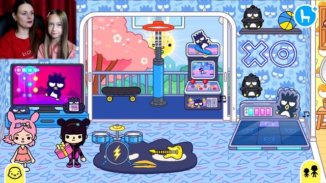 ОБНОВЛЕНИЕ HELLO KITTY в ТОКА БОКА. Обустройство комнаты Мелоди, Куроми, Гудетама, и Бац - Мару.