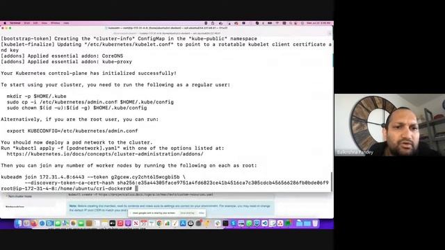Session 23: CKA Training, Setup k8s cluster using Kubeadm (Part 2) смотреть онлайн