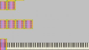 [Black Midi] Midi art and tetris block arts ver.2