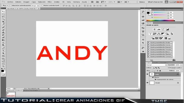 Tutorial: Crear Animaciones GIF / Photoshop CS5 смотреть онлайн