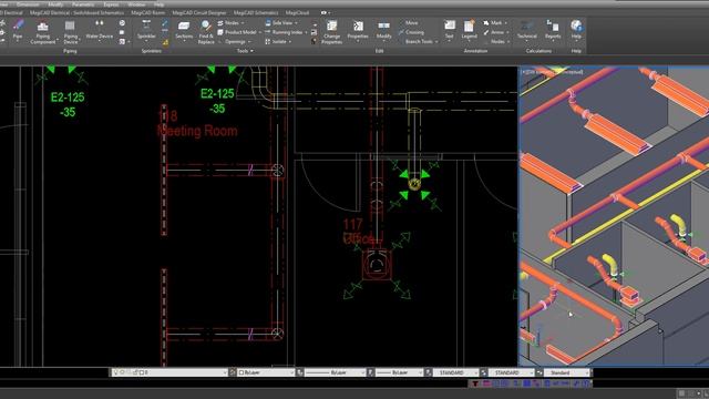 25 - MagiCAD_for_AutoCAD - Find & Replace смотреть онлайн