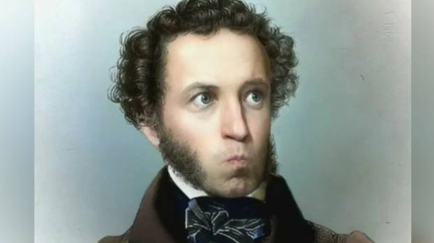 Хотите посмотреть как улыбались Пушкин, Гоголь, Ломоносов, Суворов и Циолковский смотреть онлайн