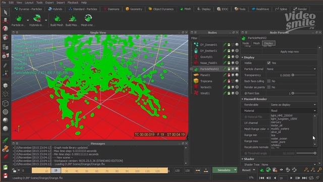 Сочная анимация из жидкости в текст в Cinema 4D смотреть онлайн