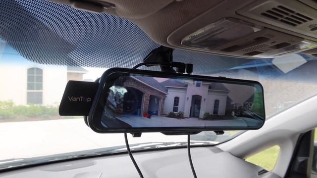 VanTop H609 Dual Mirror Dash Cam - REVIEW, SET UP, HOW TO - 10 inch Full Touch Screen смотреть онлайн