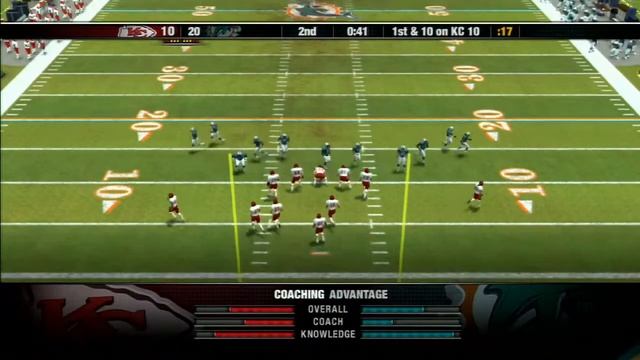 NFL Head Coach 09 PS3 Gameplay (CHIEFS vs DOLPHINS) смотреть онлайн