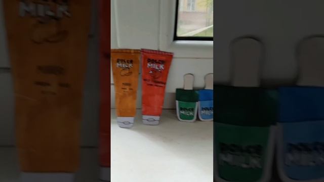 моя бумажная косметика🌸 пока что я сделала только это, но скоро буду делать ещё😊 #бумажнаякосметика