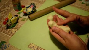 Лепка из соленого теста-2. Дымковский петушок