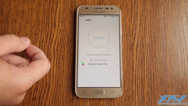 Как очистить память Samsung Galaxy J3 (2017) (XDRV.RU) смотреть онлайн
