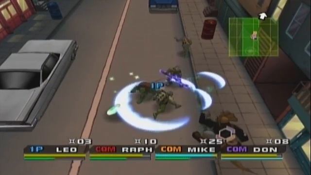 TMNT 3: Mutant Nightmare | 100% Walkthrough | Triceraton Invasion! (Part 1) смотреть онлайн