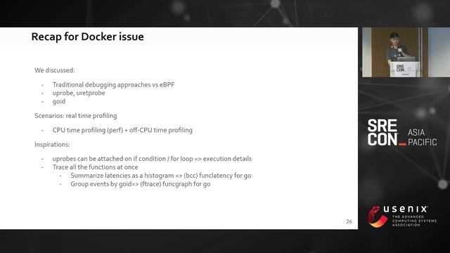 SREcon23 Asia/Pacific - Real World Debugging with eBPF смотреть онлайн
