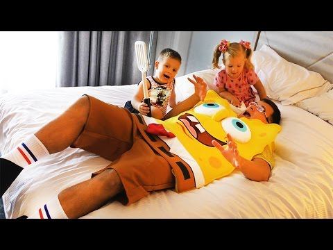 ★ СПАНЧ БОБ в Нашем Номере Spongebob Squarepants Губка Боб Квадратные Штаны video for Kids spongebob смотреть онлайн