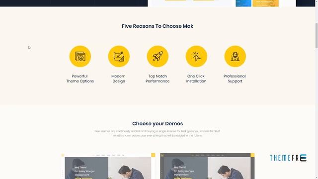Mak - Personal Portfolio and Resume WordPress Theme Takumi Dexte смотреть онлайн