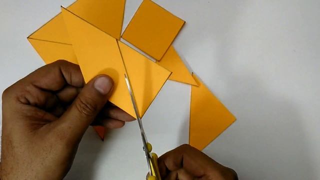 How To Make Tangram 7 Mathematical Shapes Part - 3