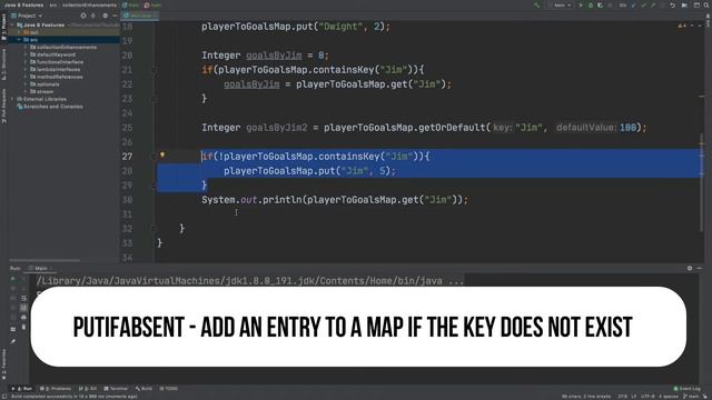 New to Java 8: Collection API Enhancements - Java tutorial смотреть онлайн