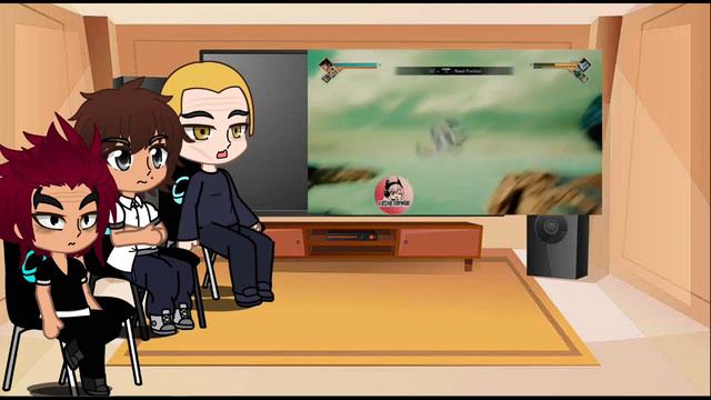 hanma family react to goku ll dragon ball ll gacha reaction ll смотреть онлайн