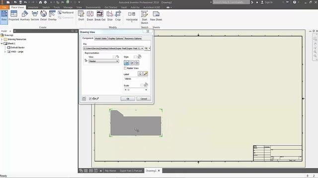 Inventor 101: Detail Part Drawings from 3D CAD смотреть онлайн