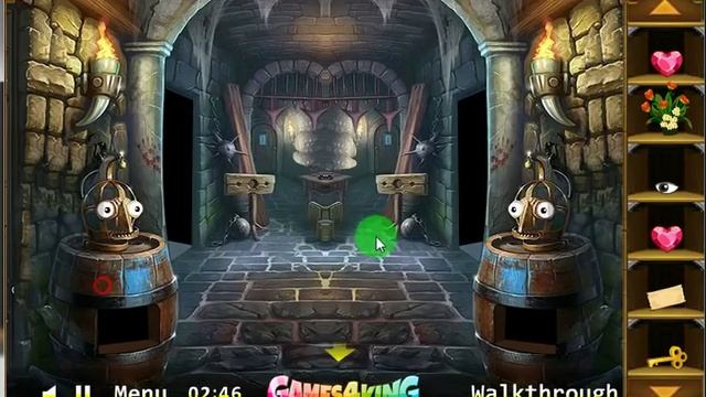 G4k Smugglers Dungeon Escape Game Walkthrough смотреть онлайн