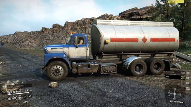 SnowRunner - International Fleetstar F2070A Tanker Suspension Test смотреть онлайн