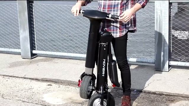 ET-King Electric Moped Scooter Folding E-Bike Review Riding Honey Story-007 смотреть онлайн