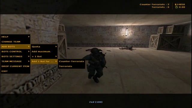 Counter Strike 1.6 : Offline Multiplayer : Expert смотреть онлайн