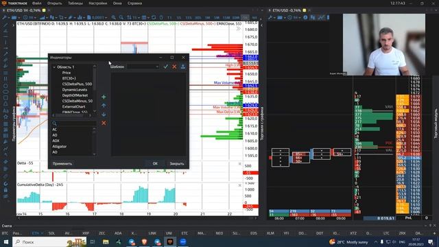 Tiger Trade - обзор лучшего терминала для объемного анализа и торговли на крипте смотреть онлайн