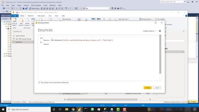 BULK Write Back to SQL from Power BI смотреть онлайн